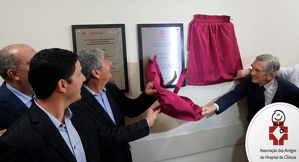 Novo Centro Administrativo é entregue ao HC pelos Amigos do HC e Megamania