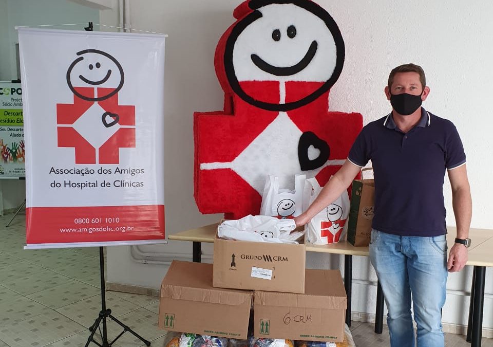 Amigos do HC ajudam outras instituições durante a pandemia de Covid-19
