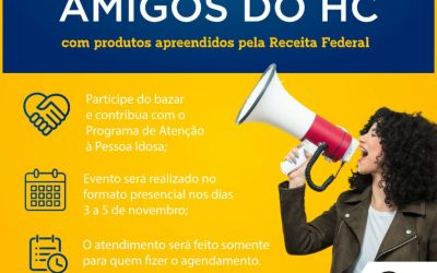 Eletrônicos, perfumes e brinquedos com preços especiais são destaque do Bazar dos Amigos do HC com produtos apreendidos pela  Receita Federal