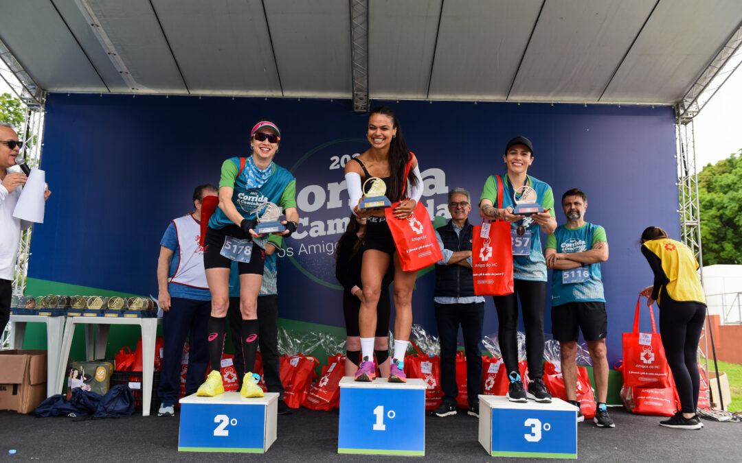 Confira a lista de vencedores da 4Âª Corrida e Caminhada dos Amigos do HC