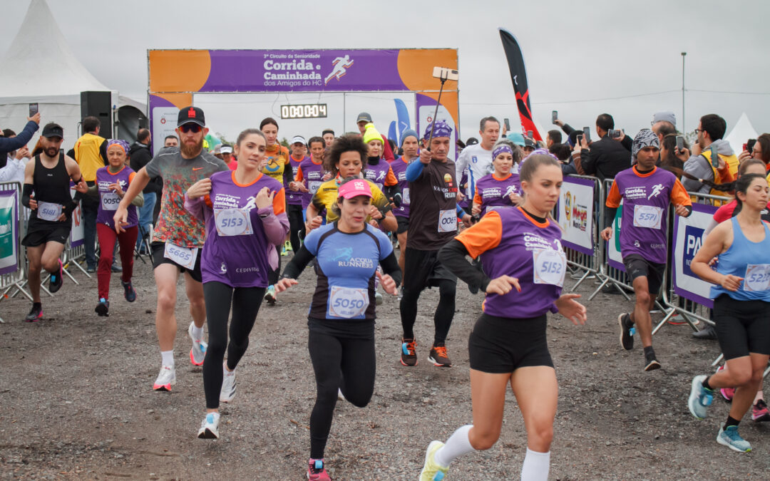 4Âª Corrida e Caminhada dos Amigos do HC   apoia a causa dos 50+: saiba como se inscrever