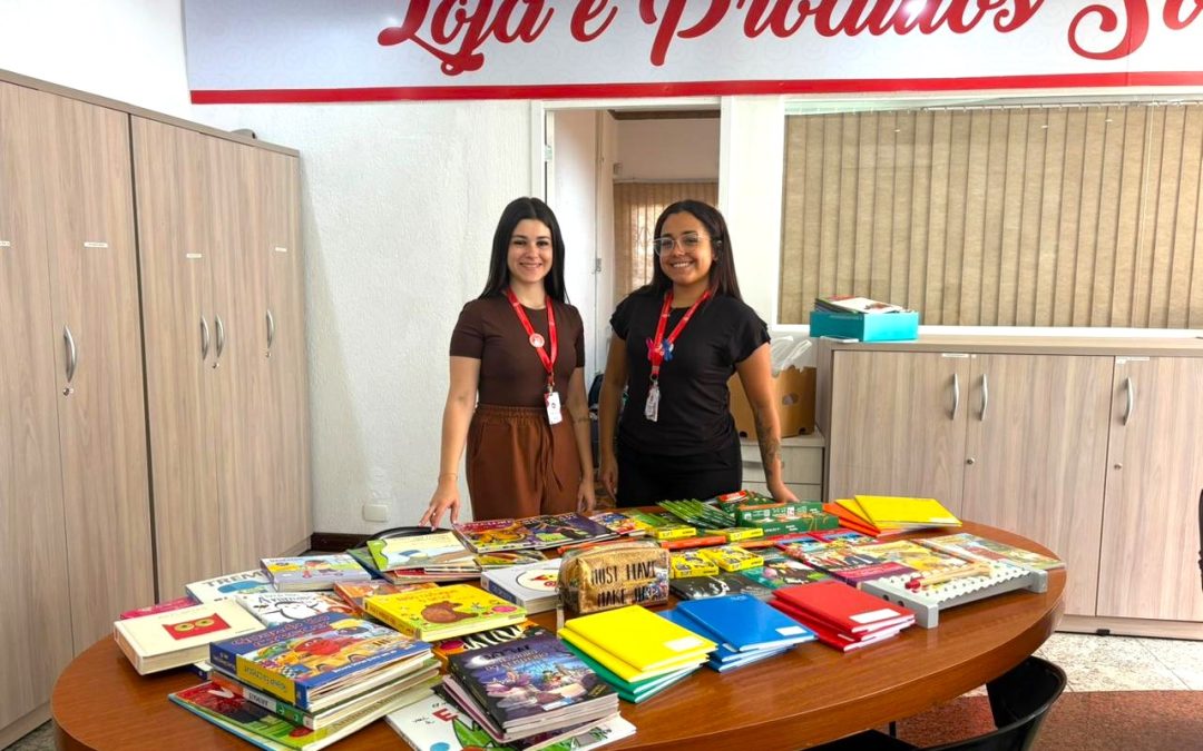 Doações de materiais escolares reforçam projetos educacionais no Hospital de Clínicas e no Programa DEDICA