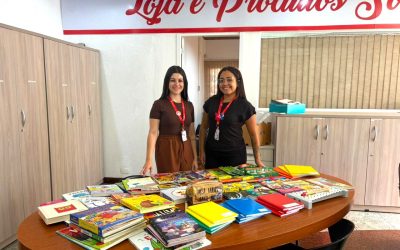 Doações de materiais escolares reforçam projetos educacionais no Hospital de Clínicas e no Programa DEDICA