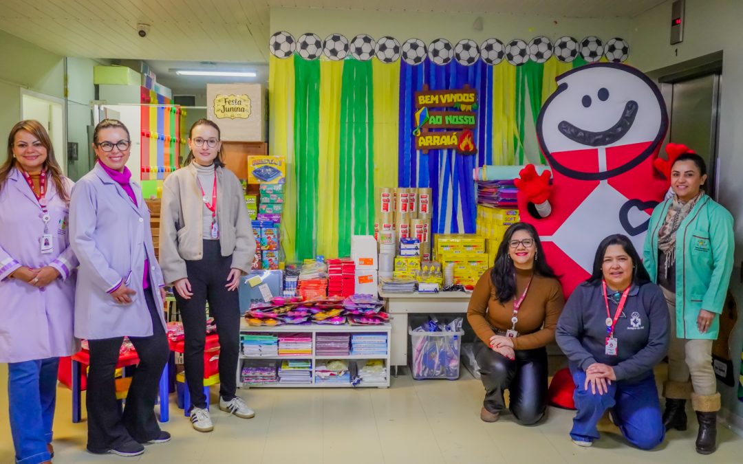 Amigos do HC garantem materiais para escolarização de pacientes do Hospital de Clínicas da UFPR